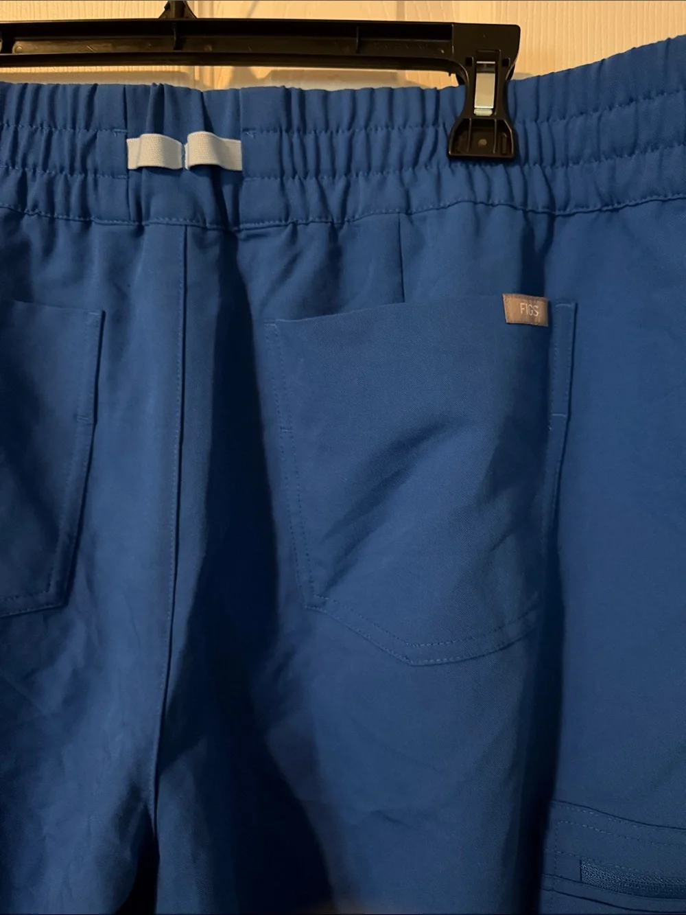NWOT Figs Men's Royal Blue Joggers with Drawstring